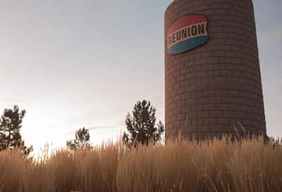 Reunion metropolitan district water tower.