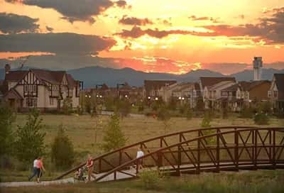 Westerly Creek metropolitan district neighborhood.